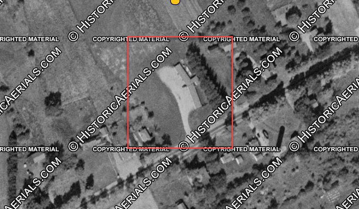 Pinecrest Motel (Americas Best Value Inn) - 1955 Aerial Photo (newer photo)